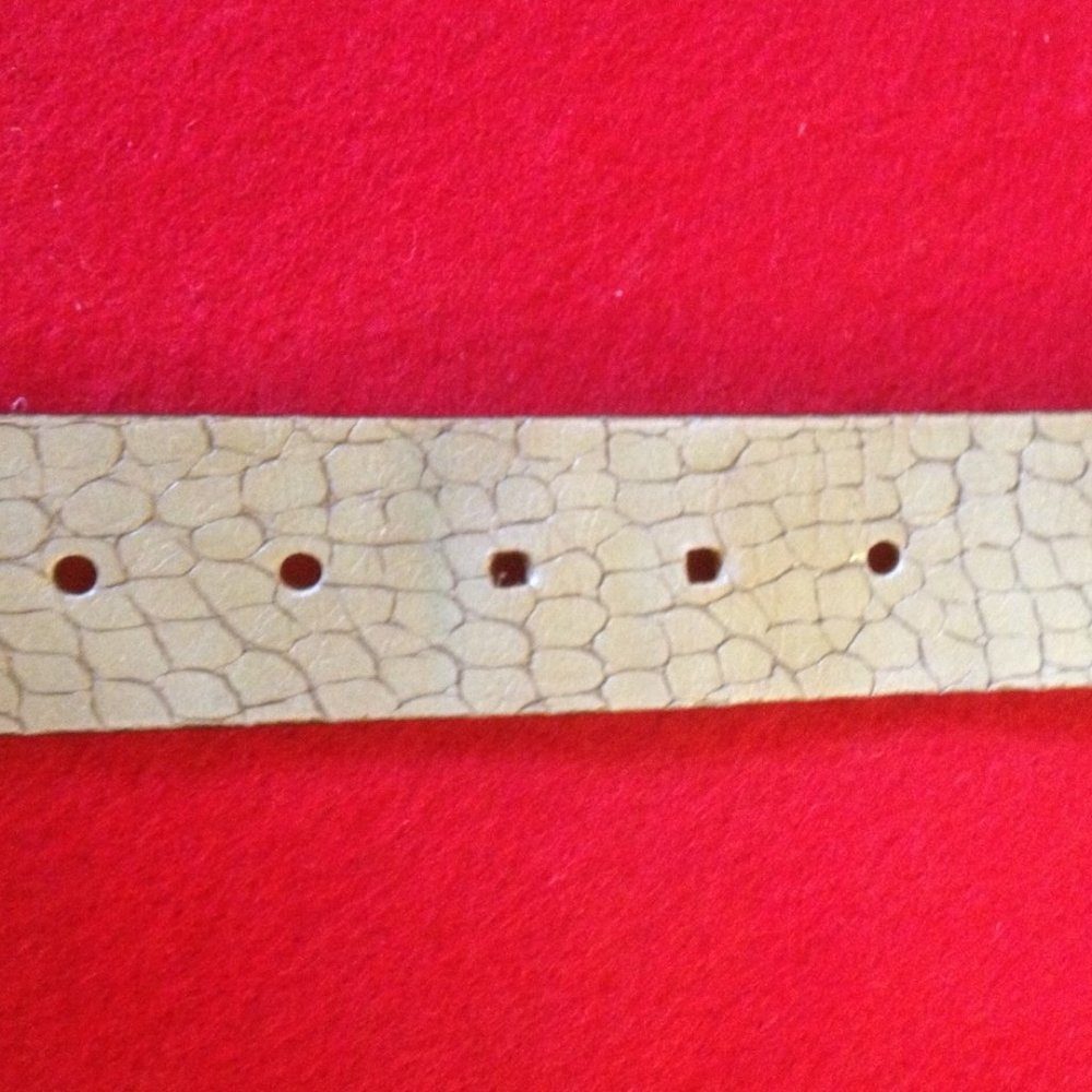 Roberto Cavalli Just Cavalli Python Tan Leather B… - image 6